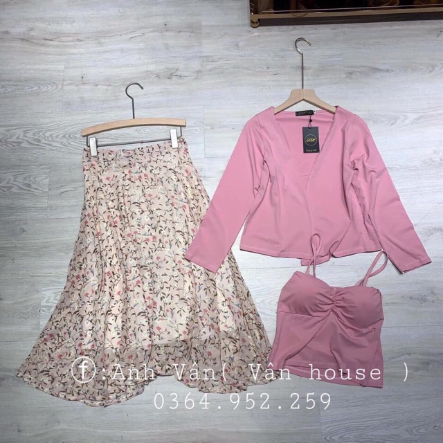 Set cặp hoa 3 chi tiết siêu xinh