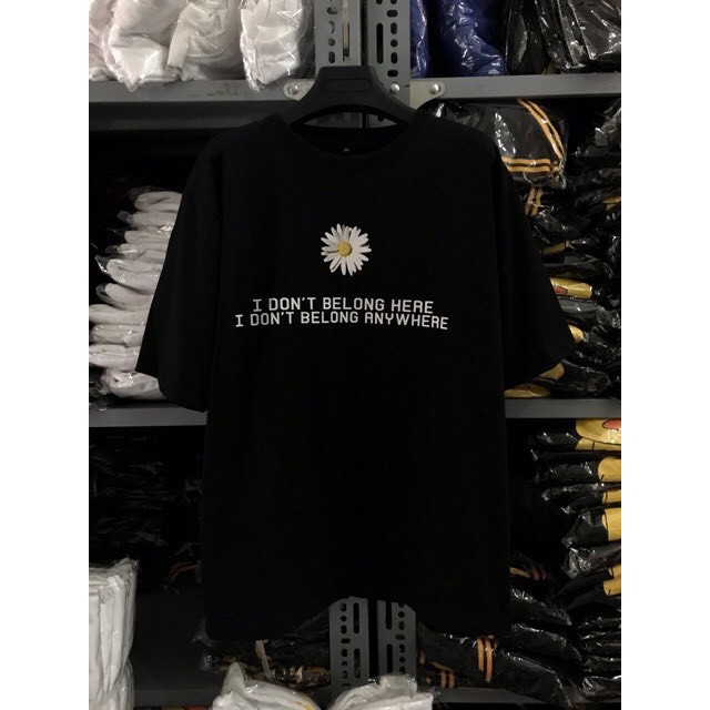 [sỈ] Áo thun tay lỡ unisex form rộng nam nư Hoa Cúc Nhỏ Ulzzang Wind CHIWAWA SHOP