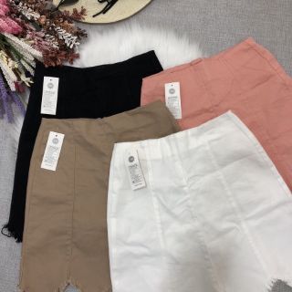 Váy kaki răng cưa( ảnh thật)