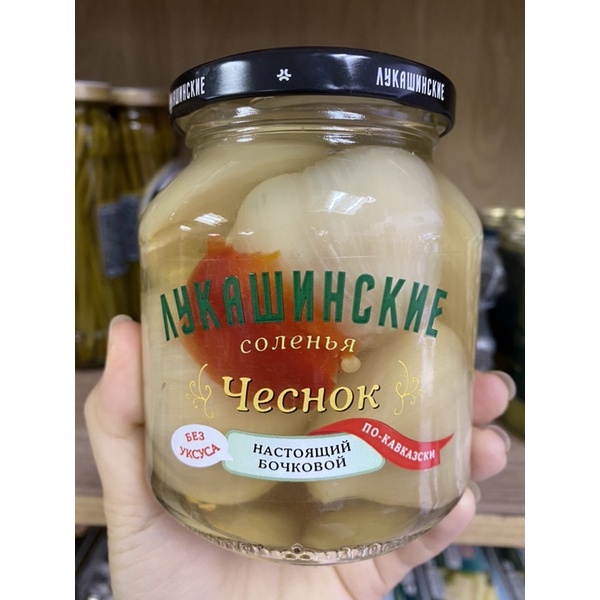 Củ tỏi muối Nga 340g