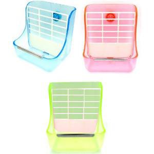 KHAY ĐỰNG THỨC ĂN CHO THÚ CƯNG NHỎ - TRUSTIE - RABBIT FOOD &amp; HAY FEEDER (ASSORTED)