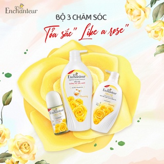 Sữa tắm, Dầu gội nước hoa Enchanteur 650g.