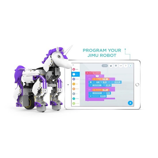 Robot giáo dục STEM - Robot lập trình thông minh - UBTECH JIMU UnicornBot
