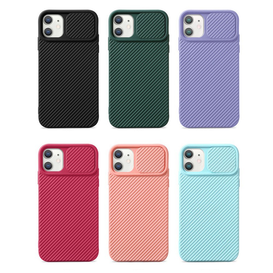 Ốp điện thoại bảo vệ máy ảnh kéo đẩy vuông vỏ samsung galaxy m51 Ốp điện thoại silicon mềm