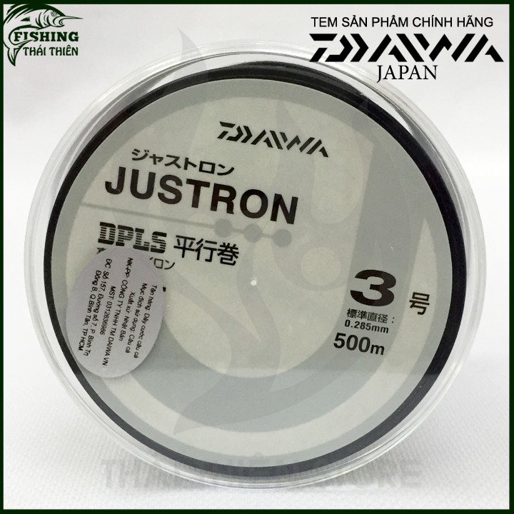 Cước câu cá Daiwa Justron