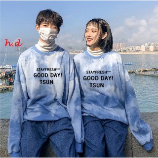 [Sói Xám] [Free ship 50k] ❤️❤️❤️- Áo loang GOOD DAY HĐ12 -Vải xịn