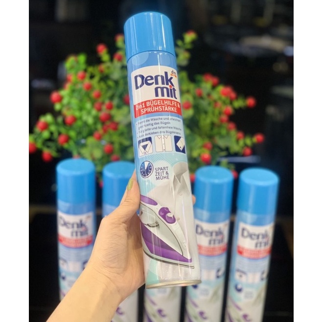 [DENKMIT]BÌNH XỊT NƯỚC THƠM ỦI QUẦN ÁO CHỐNG NHĂN 500ML- BUGELHILFE&amp;SPRUHSTARKE