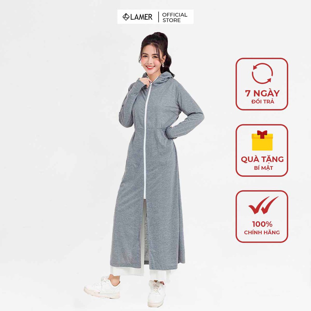 Áo chống nắng cotton VIENTRAN by Lamer O65O21Q003 (Xám)
