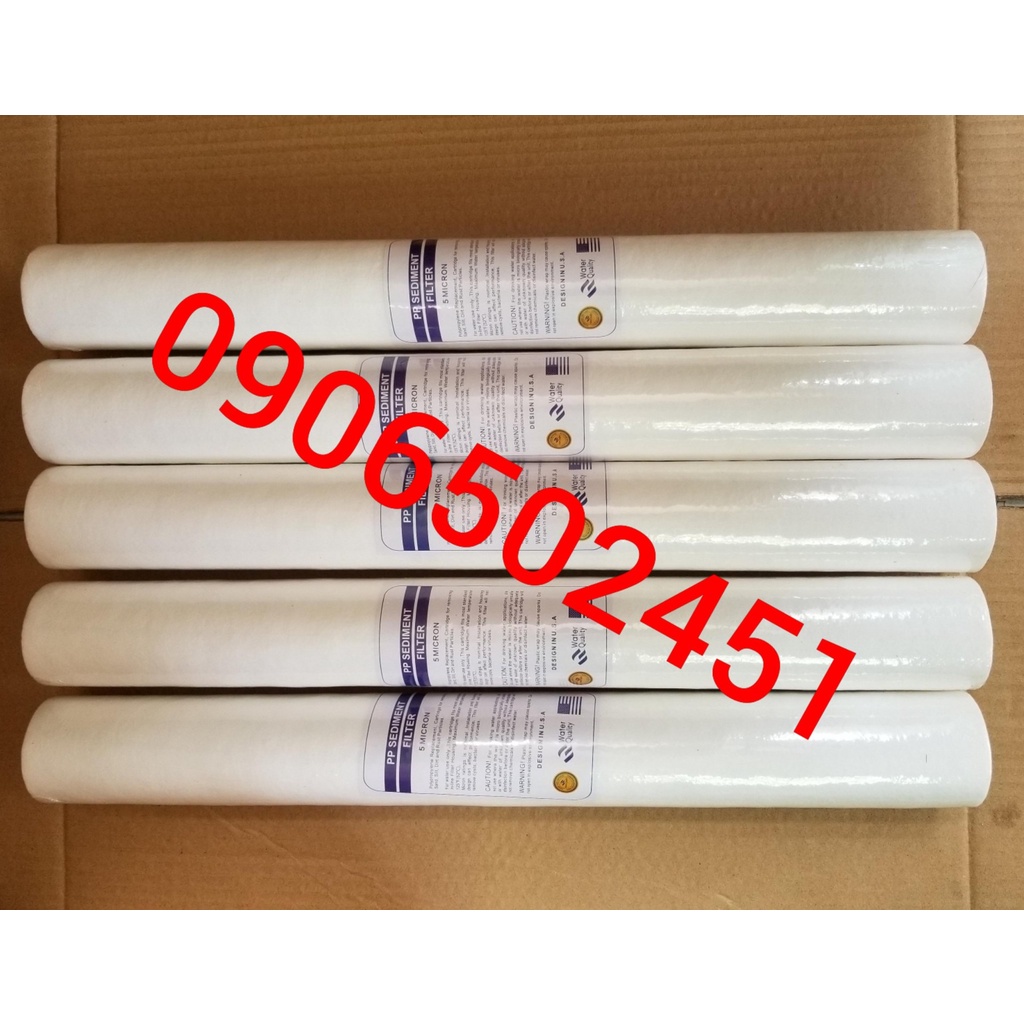 Combo  Lõi lọc nước số 1 PP 20 inch