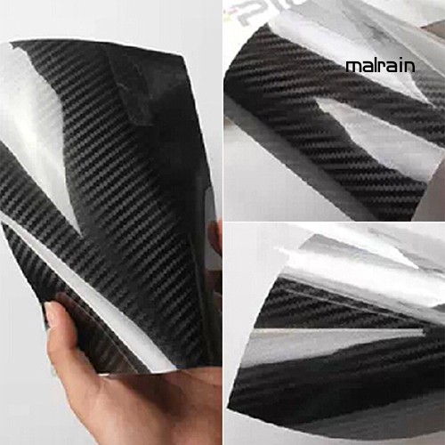 Miếng Dán Trang Trí Sợi Cacbon 5d Độc Đáo Cho Ô Tô 30x152cm