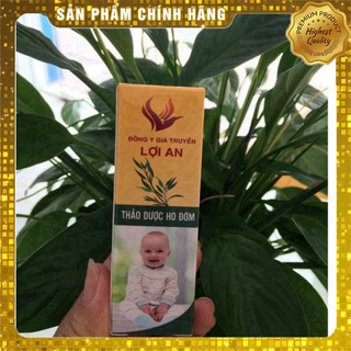 Tinh Dầu Ho Đờm Lợi An- hết ho, long đờm cho bé dùng cho bé từ 3 tháng tuổi