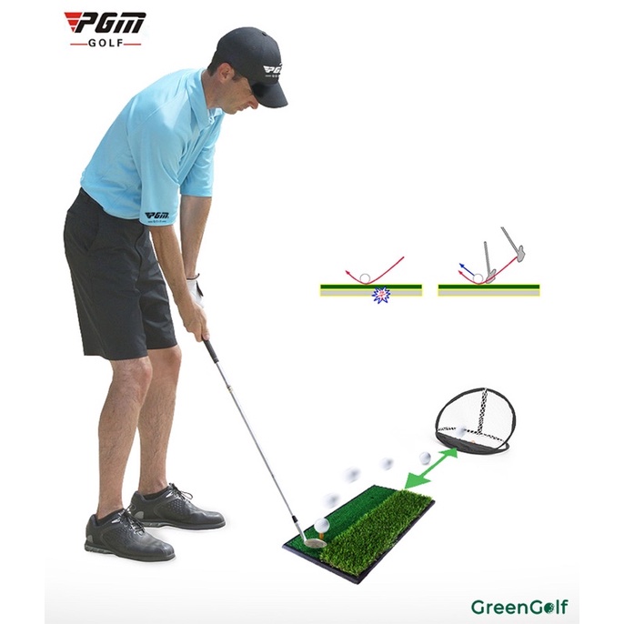 Thảm Swing Golf Mini PGM Chính Hãng kích Thước 63x33cm