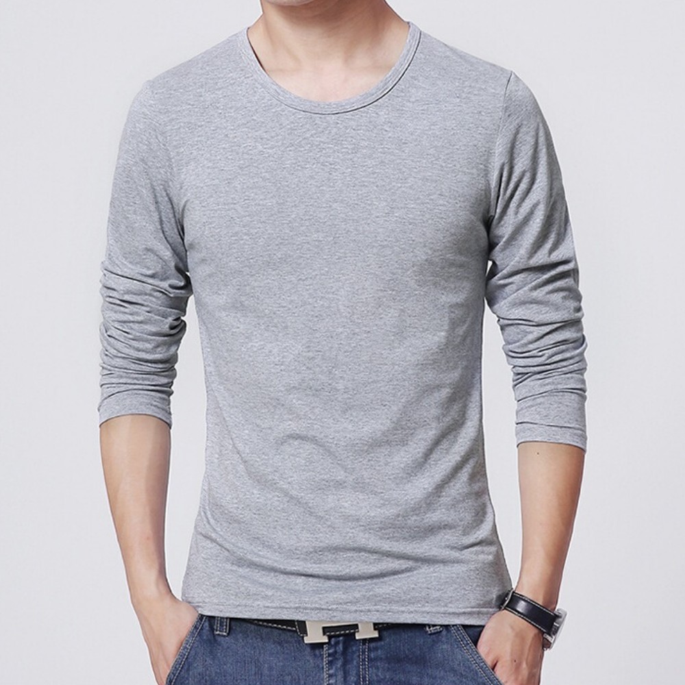 Áo thun tay dài nam nữ 🔹FREESHIP🔹 Áo tay dài nam nữ cotton trơn 4 màu | BigBuy360 - bigbuy360.vn