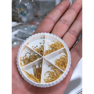 Set charm mix trang trí móng
