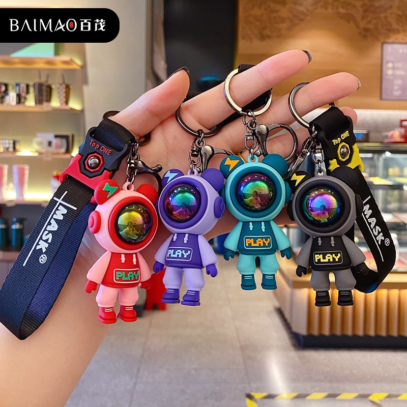 Móc khóa, móc treo balo, túi xách hợp thời trang