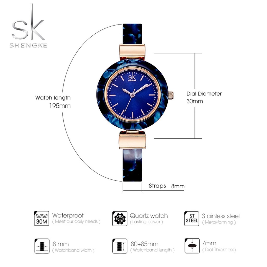 [SHENGKE OFFICIAL] Đồng hồ nữ Shengke Korea K0070L chính hãng | BigBuy360 - bigbuy360.vn