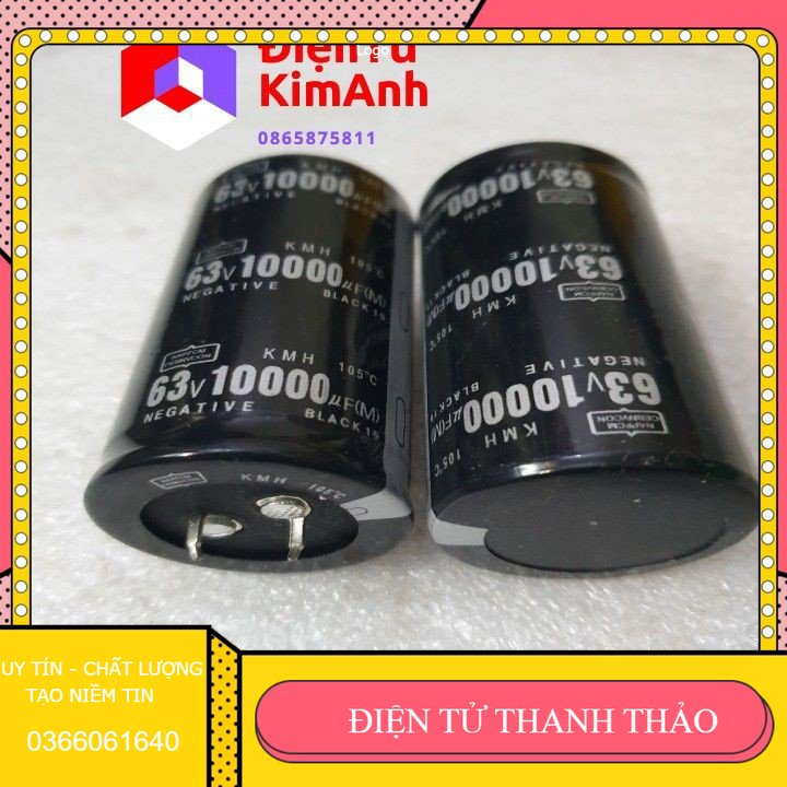 2 Tụ nguồn 10000uf-63V