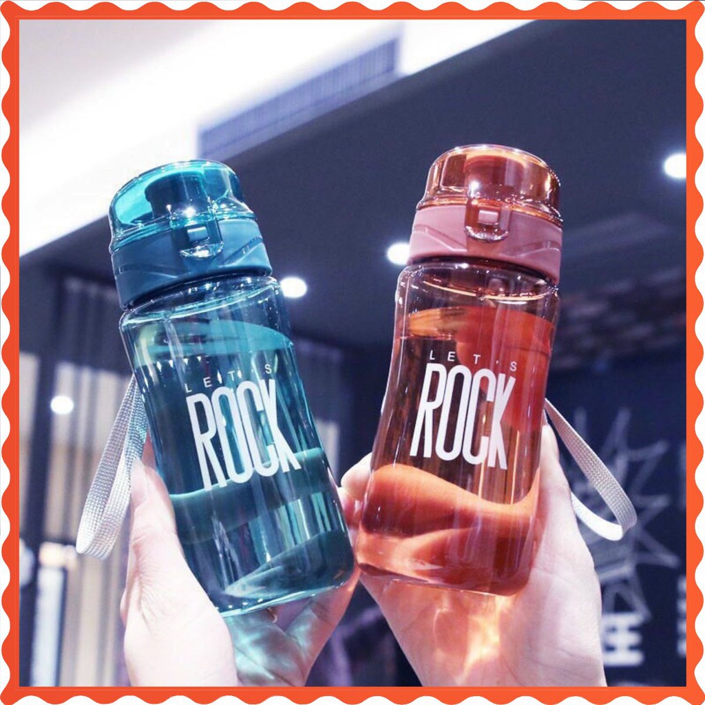 Bình nước -nhựa Rock dung tích 550ml Có Quai Xách Tiện Lợi | BigBuy360 - bigbuy360.vn