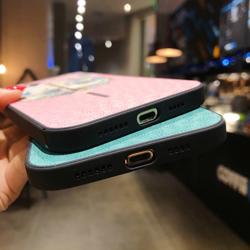 Ốp điện thoại tpu mềm nhám họa tiết 3d thích hợp cho iPhone 13 12 11 Pro X XR XS Max SE 2020 7 8 Plus
