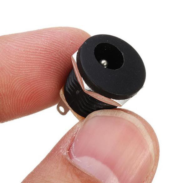 Jack Nguồn DC022 DC-022 5.5x2.1mm có ren ốc🍀Cổng kết nối nguồn adapter chuẩn 5.5*2.1MM