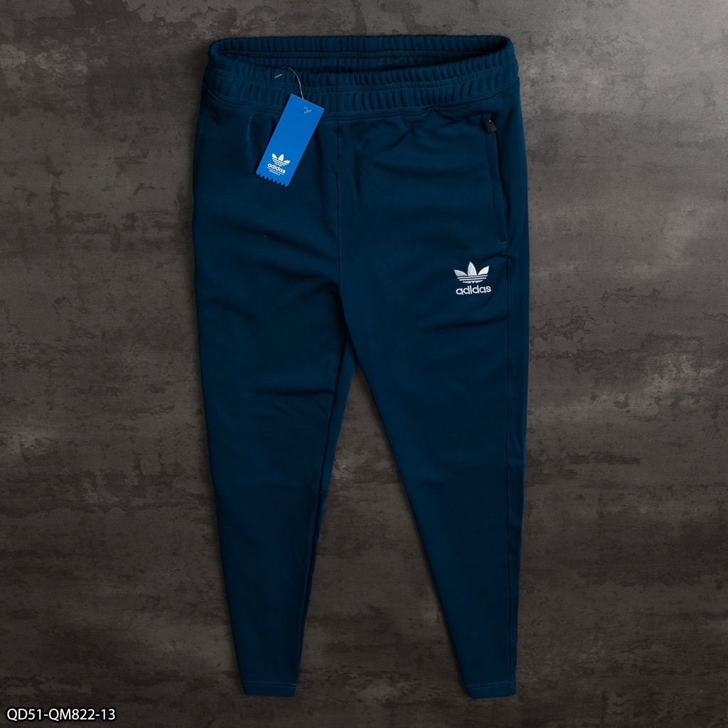 Quần dài thể thao Adidas poly 2 da QD51 thuê logo - thể thao nam VNXK