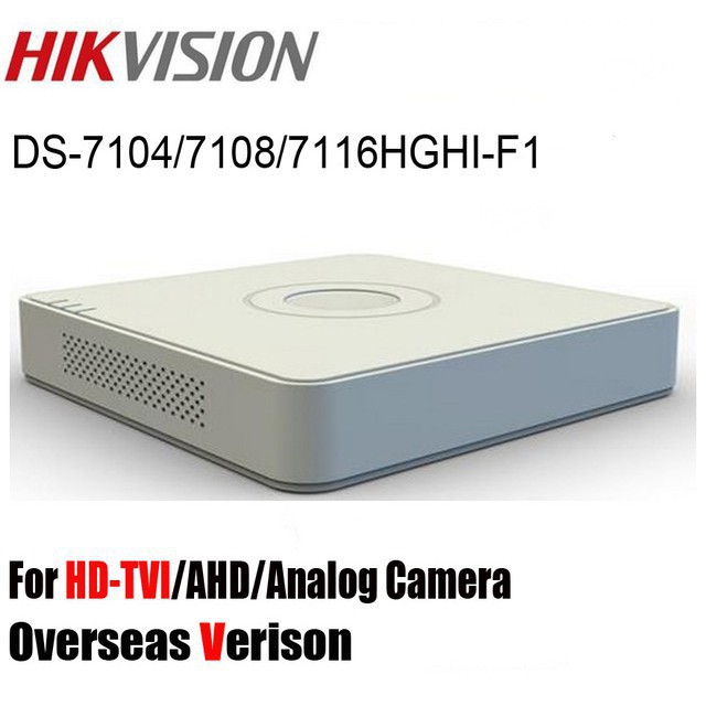 Trọn Bộ 4 Camera Quan Sát Hikvision 2.0 megapixel Full HD 1080P kèm HDD 500G và 80 mét dây liền nguồn