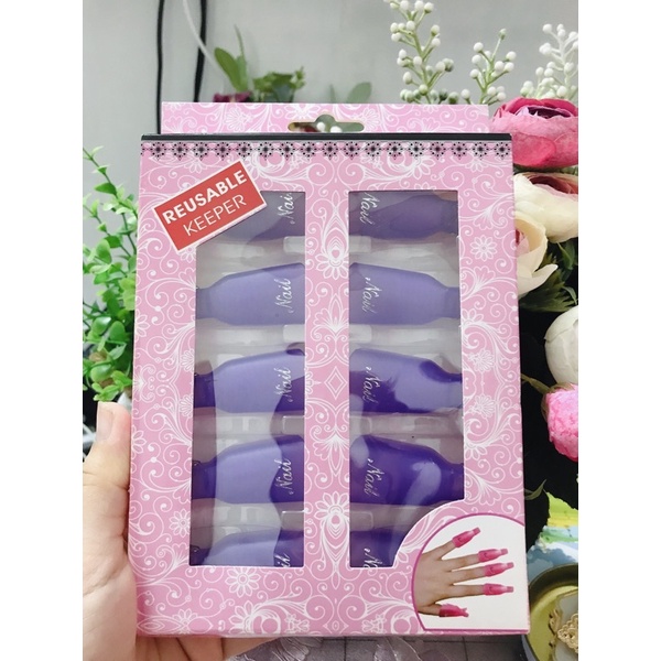 Kẹp Ủ Phá Gel Tay ( 10 Ngón), Gel chân (5 ngón)