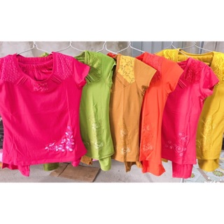 Bộ đồ cotton lửng mặc ở nhà
