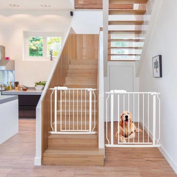 FREE SHIP !!! Thanh chắn cửa, chắn cầu thang không khoan tường an toàn cho trẻ nhỏ bảo hành 1 năm