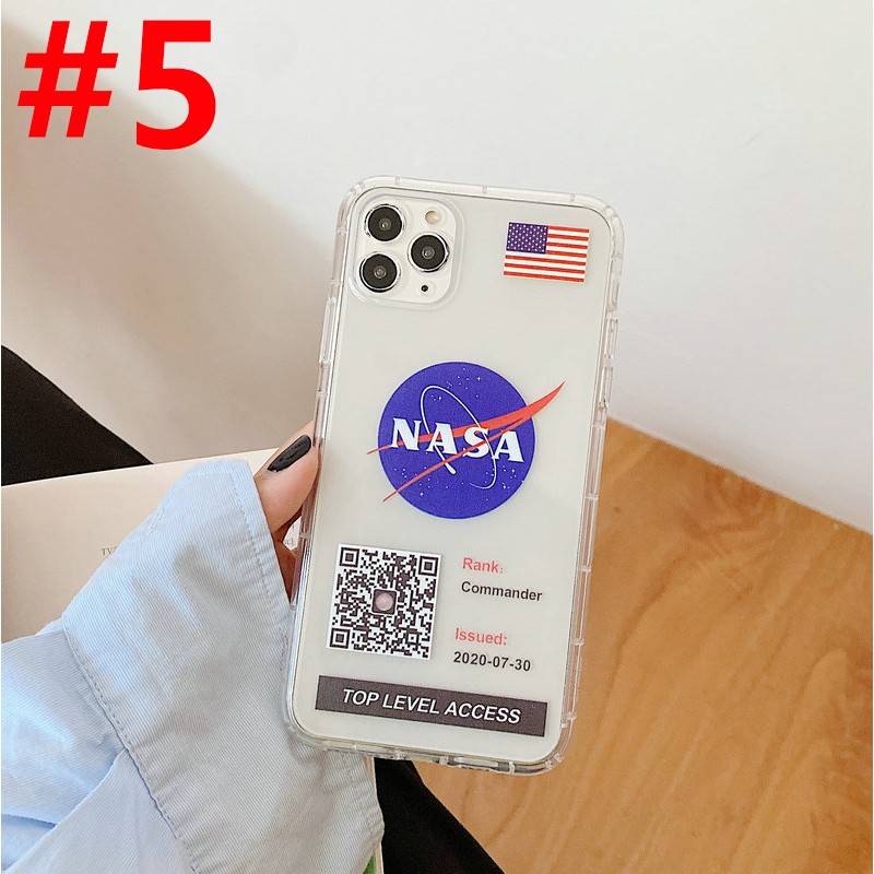 HM| QR Ốp Lưng In Hình Nasa Cá Tính Cho Iphone 6 6s 7 8 Plus X Xs Xr Max 11 Pro Max Se 2020