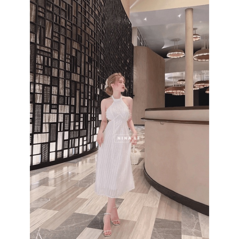 (Free Ship) Đầm Lông Vũ 2 Lớp Siêu HOT