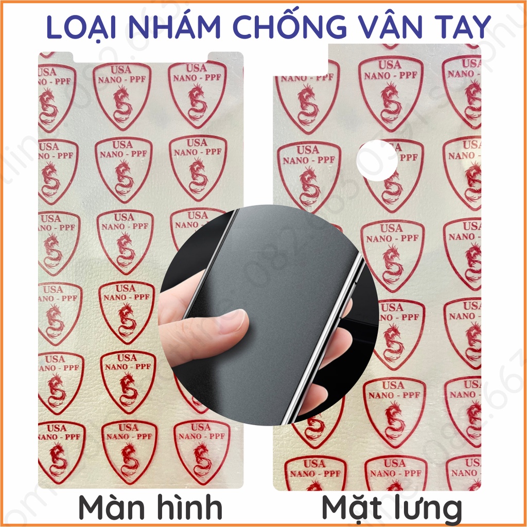 (Đã cập nhật mới)Dán cường lực Bphone 3 mặt trước/mặt sau