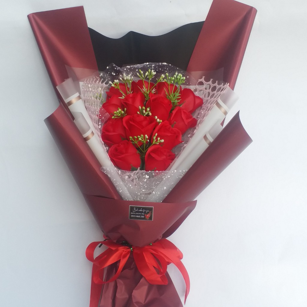 Hoa Sáp valentine-dành tặng người ấy vào ngày đặc biệt 14/2-hoa hồng sáp-tượng trưng cho tình yêu vĩnh cửu