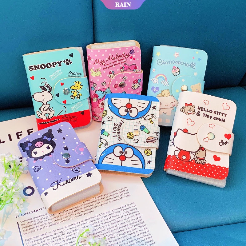 Túi Đựng Thẻ ID/Thẻ ID/Thẻ Xe Buýt Họa Tiết Hoạt Hình Sanrio Cinnamoroll Kuromi My Melody Hello Kitty