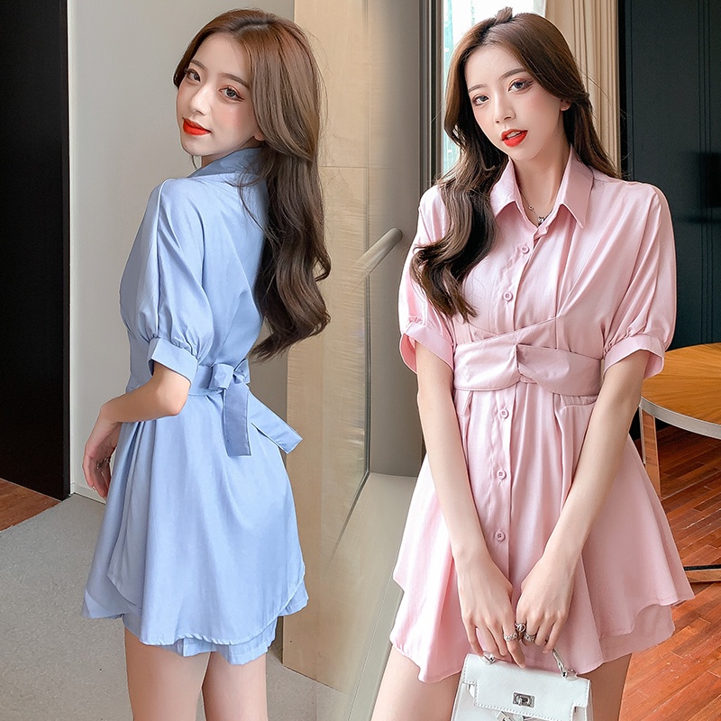 Sét 2 món thời trang nữ áo kèm quần bên trong HÀNG SẴN