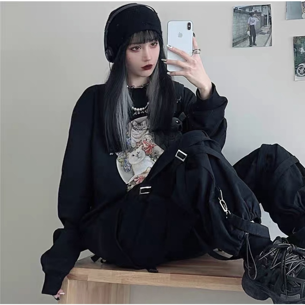 Áo thun,áo Phông nữ dài tay Miuzi 2021 DT015