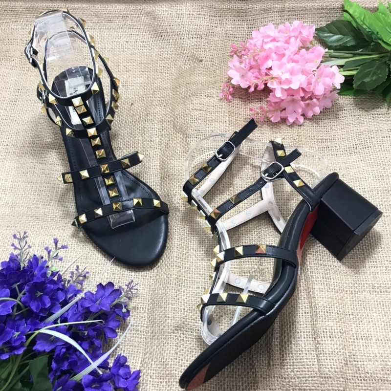 Giày Cao Gót Valentino 5537 Phong Cách Gladiator