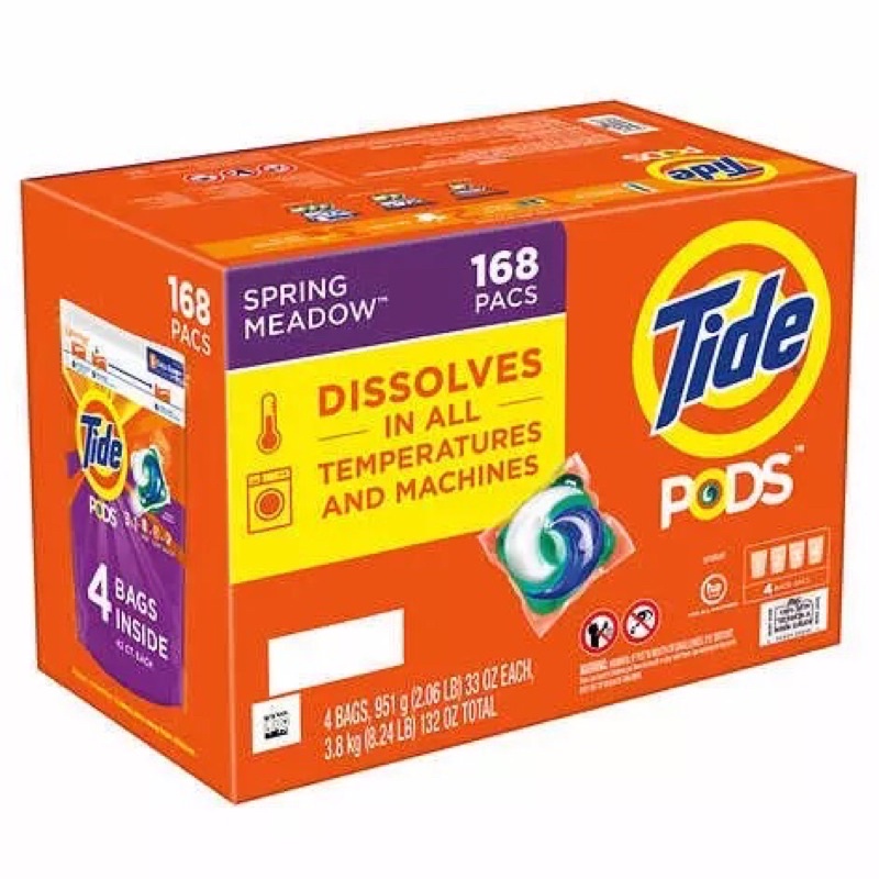 Viên giặt TIDE PODS 3IN1 USA 42 viên