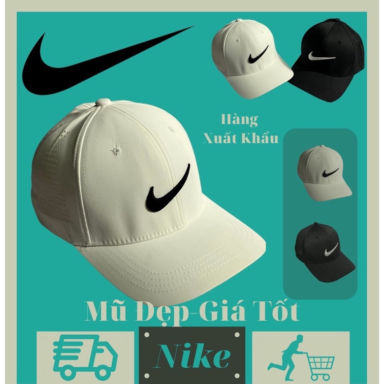 (BIG Sale) Mũ Lưỡi Trai Bít Đuôi Vải KaKi Logo Màu Đen Thể Thao - Hàng Xuất Nhật Hàng Có Sẵn Chất Lượng Tốt Giá Gốc