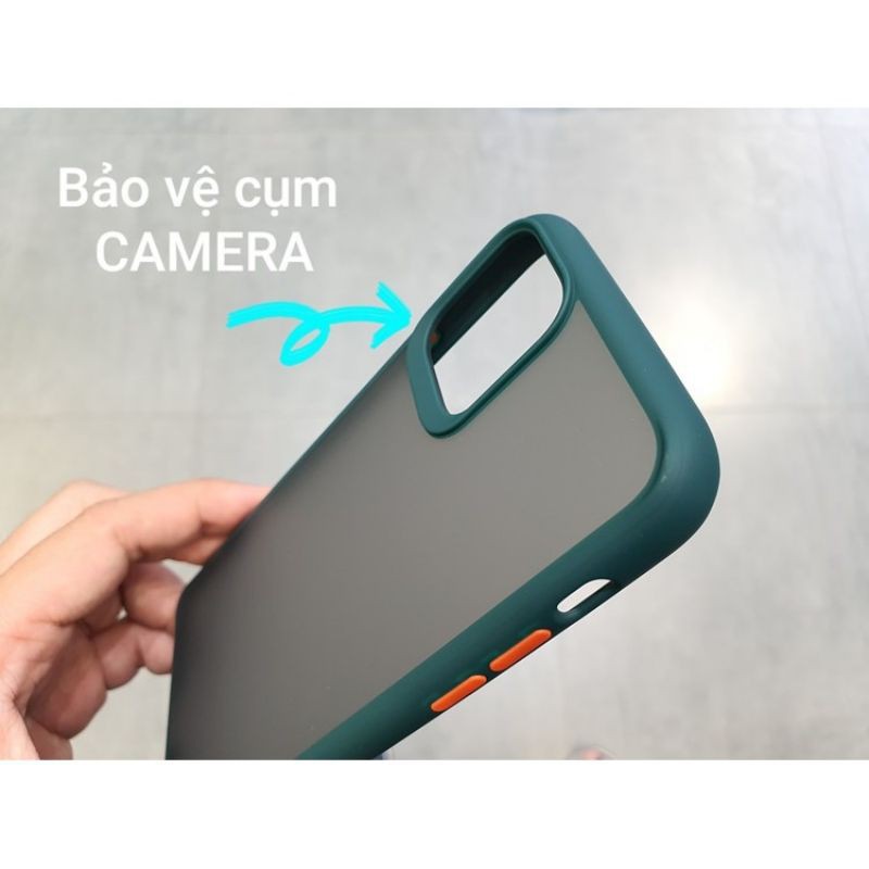 Ốp lưng nhám mờ Rock Guard Pro Matte IPhone 13 pro max , 13 pro 13 12 Pro Max / 12 Pro / 12 chống vân tay chống bám bẩn