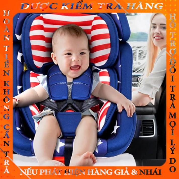 Ghế ngồi ô tô cho bé, Ghế ngồi xe hơi cho trẻ từ 0-12 tuổi Carmind, nằm, ngồi quay đa hướng nguyenvan