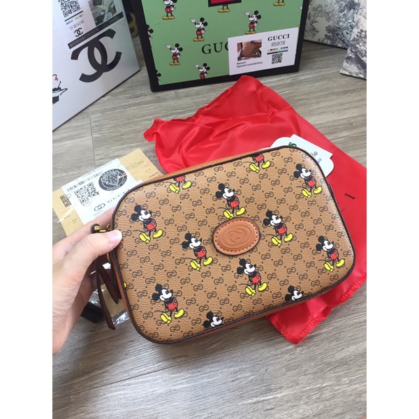 Túi xách guccciiii mickey full box + video