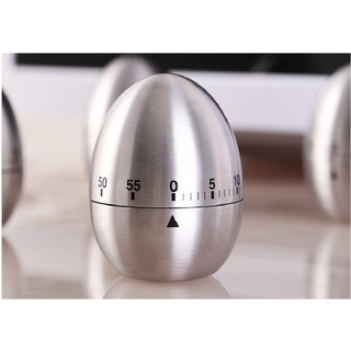 Đồng hồ hẹn giờ hình trứng chất liệu inox NCĐS