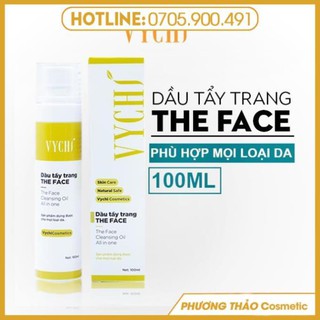 [CHÍNH HÃNG] Dầu tẩy trang/Nước tẩy trang THE FACE Cleansing oil all in one /Phù hợp cho da nhạy cảm (100ml)
