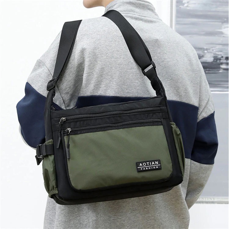 Túi đeo chéo nam, vải Oxford chống thấm nước cao cấp, thiết kế hiện đại, kích thước lớn, nhiều ngăn thoải mái đựng đồ | BigBuy360 - bigbuy360.vn