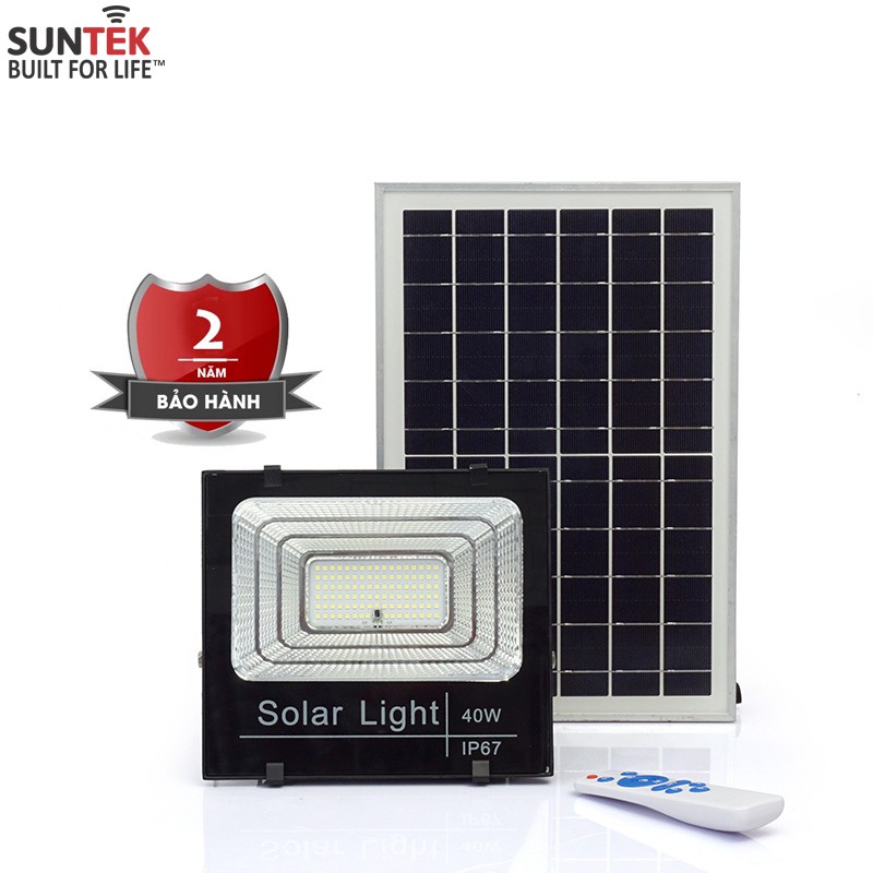 Đèn pha năng lượng mặt trời SUNTEK LED SOLAR 40W