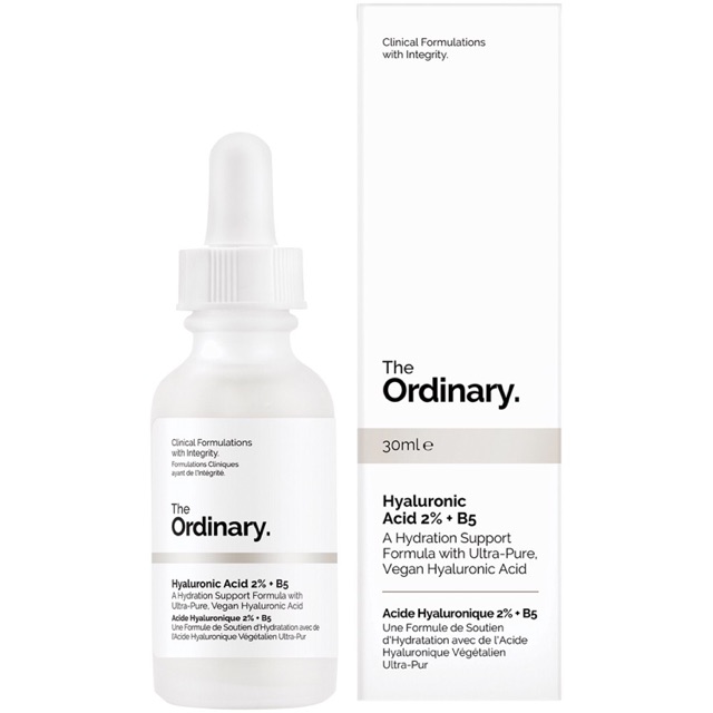 The Ordinary B5 Hyaluronic Acid 2%+ B5 serum cấp nước và xoá nếp nhăn 30ml