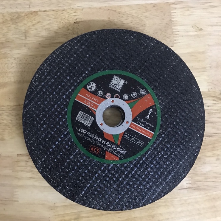 Đá Cắt Sắt, Inox Hải Dương D185 - Lưỡi Cắt Kim Loại 185mm  - Hàng Cao Cấp Chính Hãng