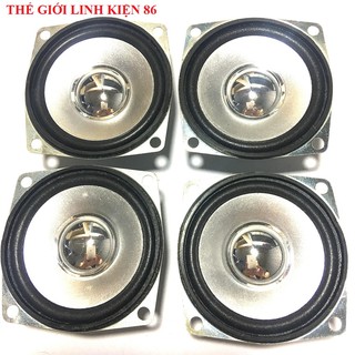 Combo 4 loa trắng siêu đẹp 4ohm 3w 7cm
