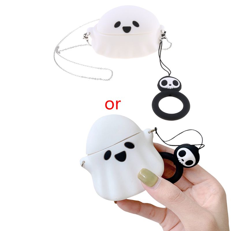 Vỏ Bọc Silicone In Họa Tiết Hoạt Hình Dành Cho Hộp Sạc Tai Nghe Airpods